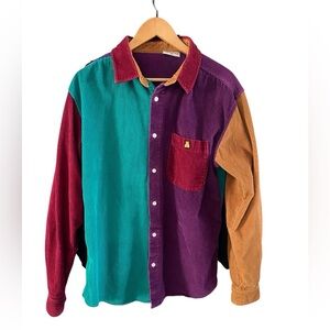 Teddy Fresh Corduroy Shirt M